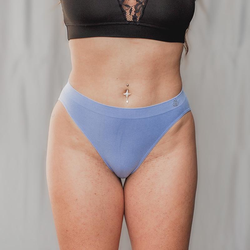 Classic canadian bamboo Underwear blue front