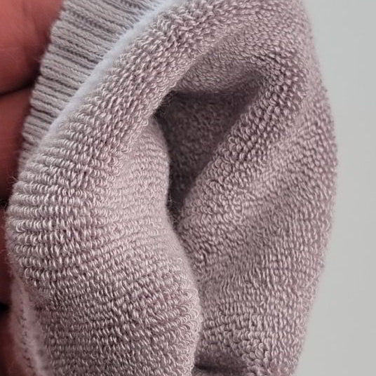 inside of grey chunky boot socks