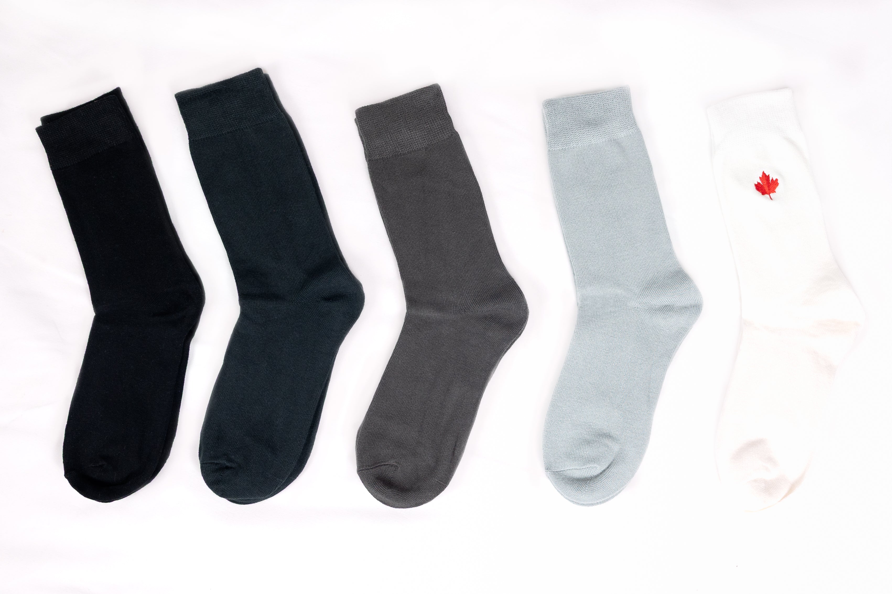 bamboo mid crew socks