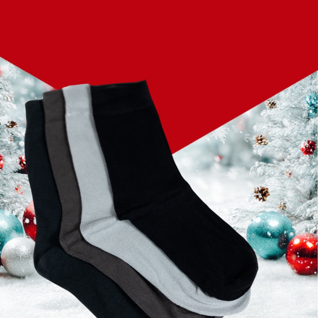 COZY WARM BAMBOO MID CREW SOCKS