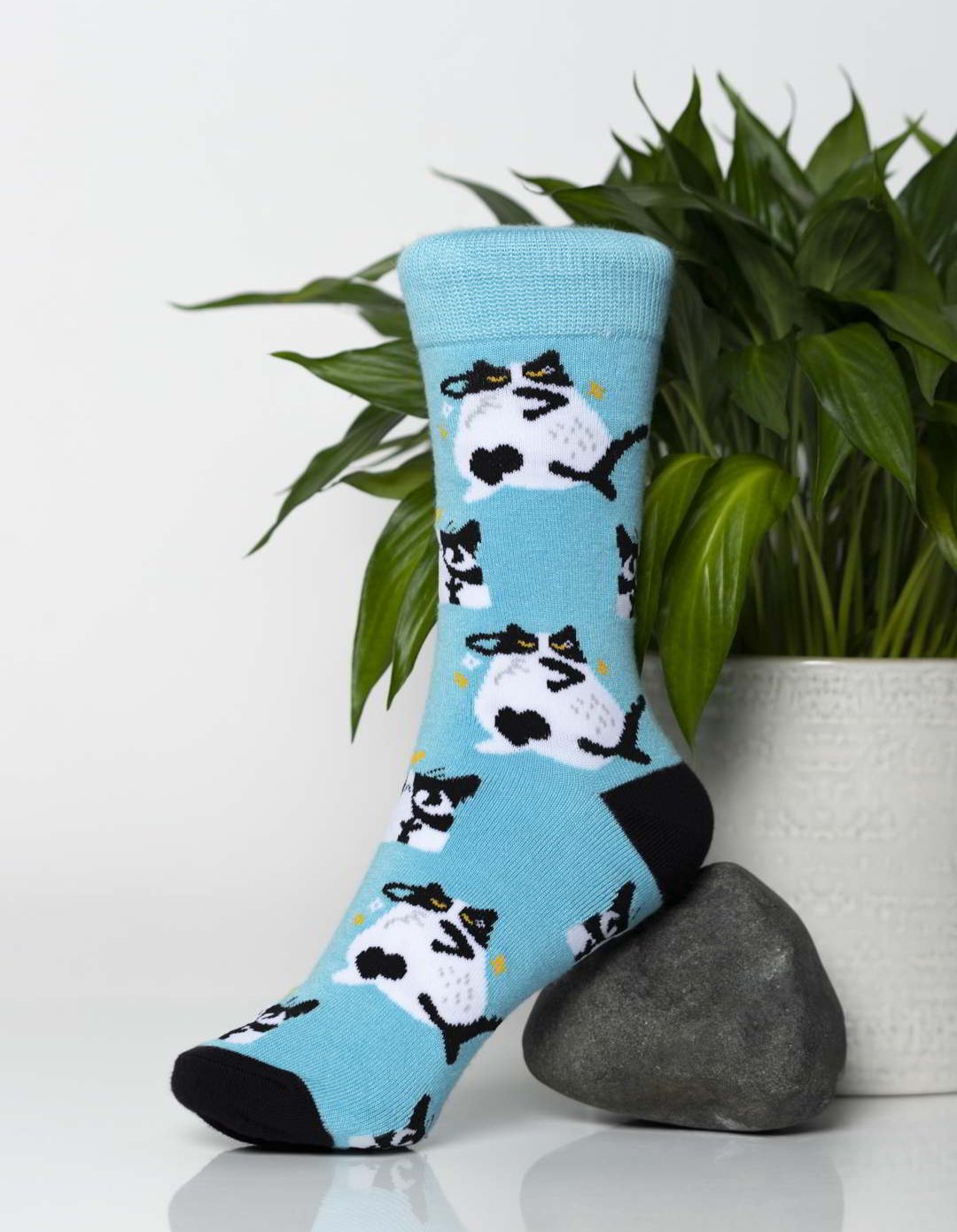 cute cat bamboo socks