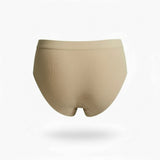 bamboo woman’s underwear high waisted bikini in colour beige 