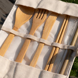 Bamboo Travel Utensil Set