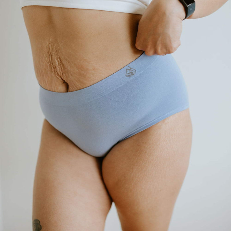women's bamboo Boyshort- mid rise, breathable & Canadian Designed.