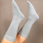 bamboo mid crew socks