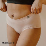 Bamboo Boyshorts mid rise-Breathable &designed in Canada