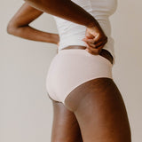 high waist bamboo french cut briefs- breathable & Canadian Designed.