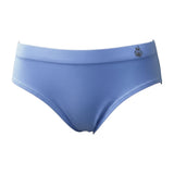 blue bamboo hipster underwear on a white background-breathable, moisture wicking 