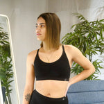 racer back bamboo bra