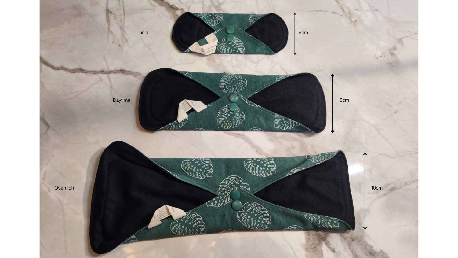 Menstrual reusable pads