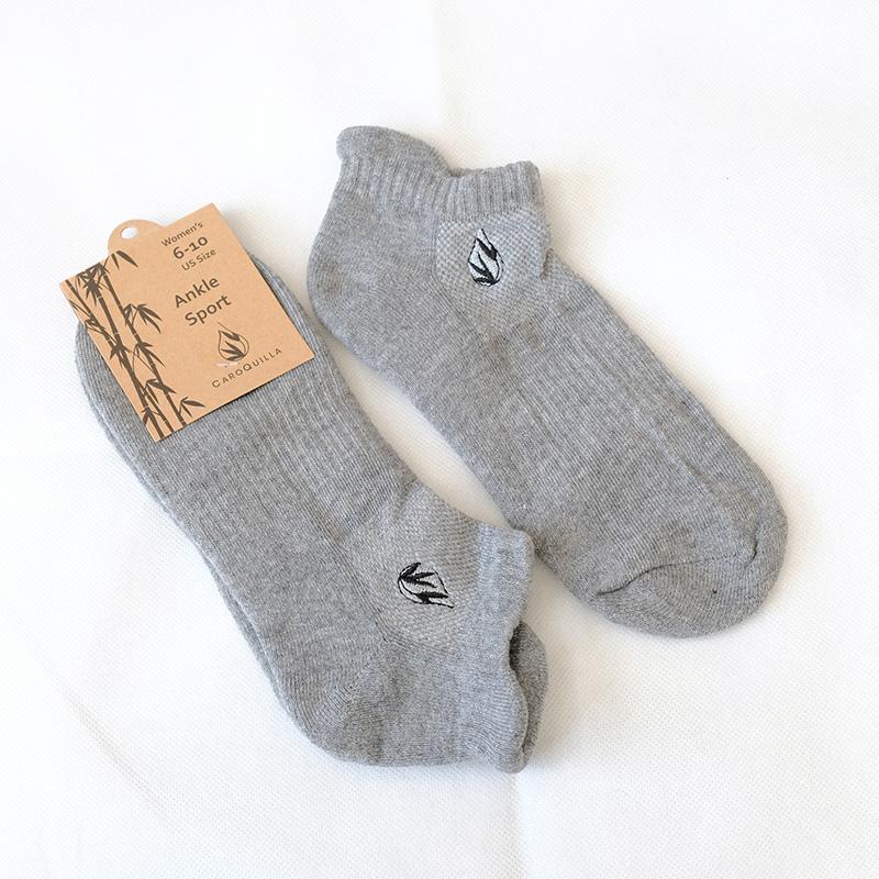 Ankle Sport socks grey front