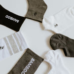 variety of Bamboo breathable socks styles 
